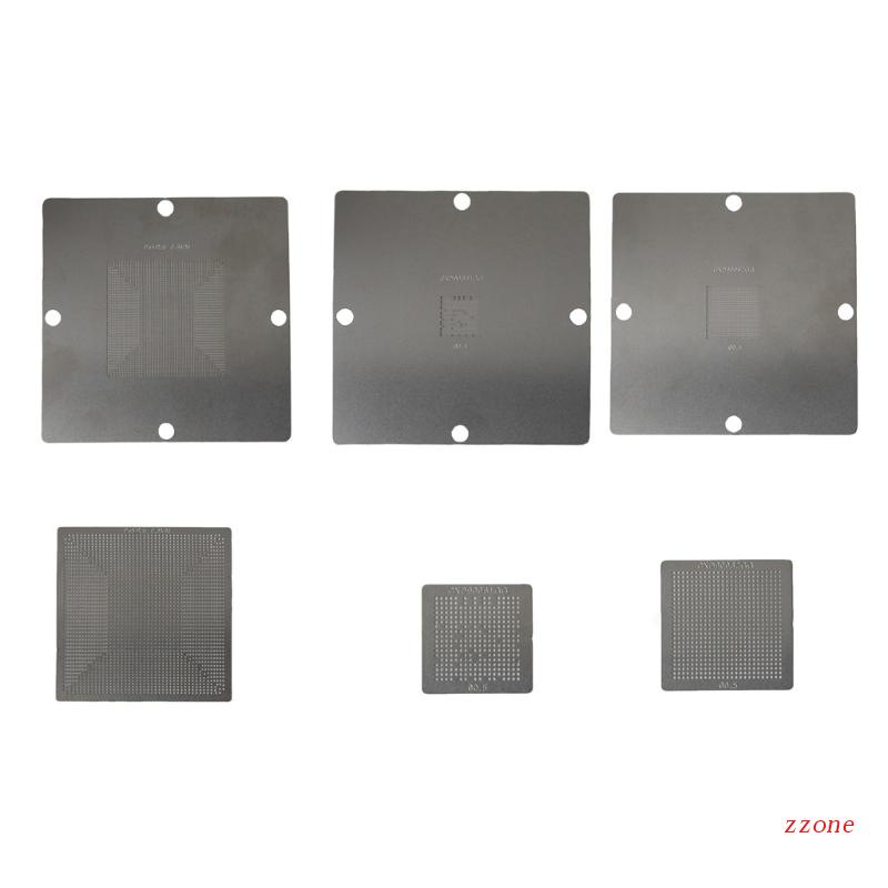 Zzz CXD90061GG CXD90062GG CXD90060GG 0.55mm BGA Rework Reballing Stensil Template Untuk Reparasi Motherboard P5