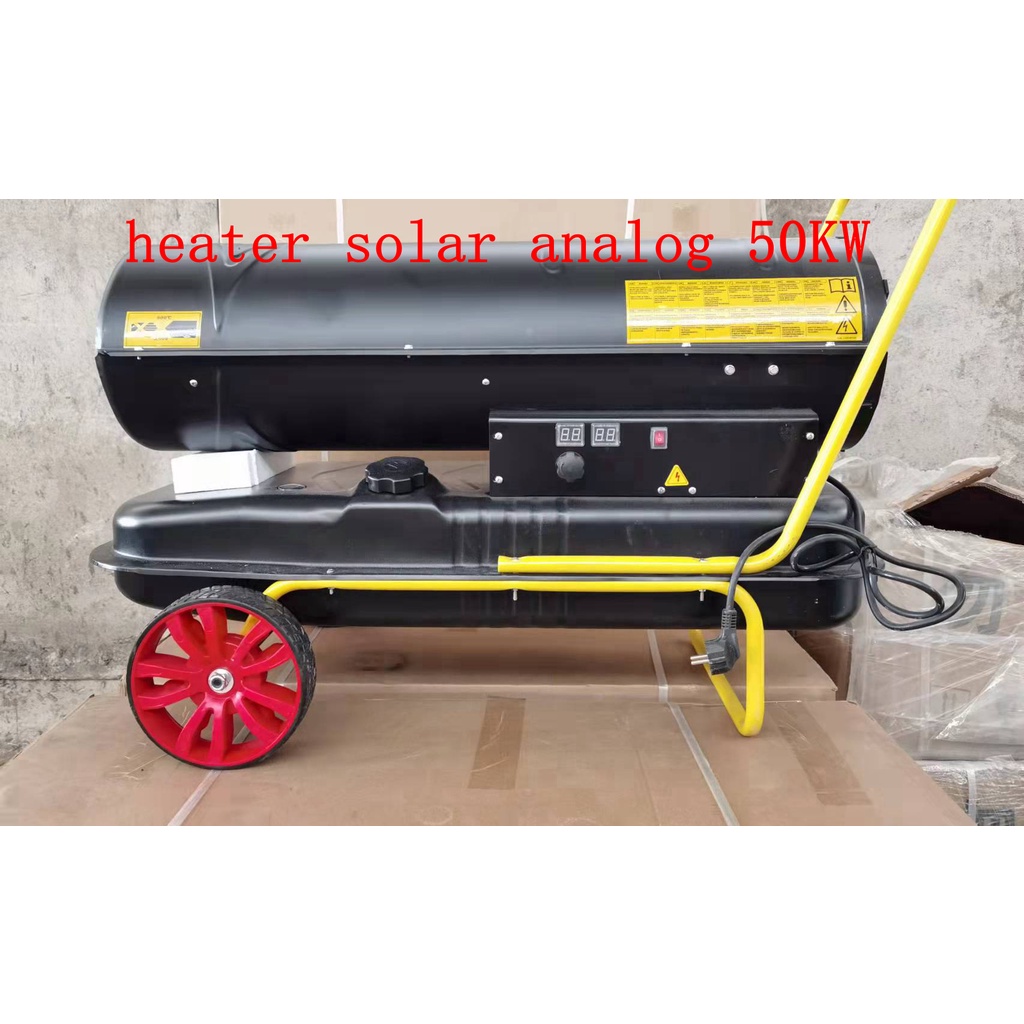 heater solar analog 50KW pemanas diesel kandang ternak ayam unggas