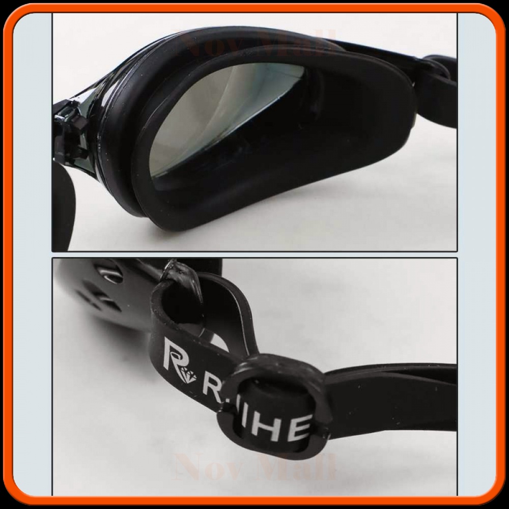 Kacamata Renang Coating Mirrored Anti Fog UV Protection -SP439