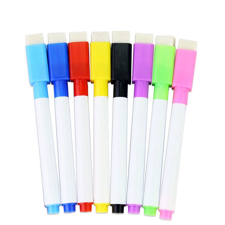 8pcs Spidol Mini Whiteboard Papan Tulis Warna Warni Set ST0349