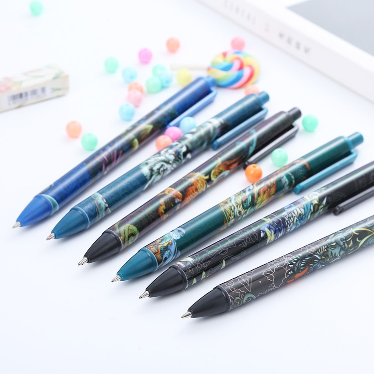 6pcs Pena Pulpen Pen Set Cetek Cetekan GM-ST0311