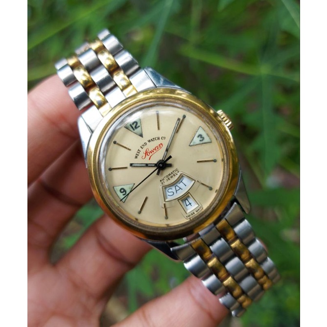 Jam Tangan West End Watch Co Sowar Automatic Swiss Military Original Rare Item