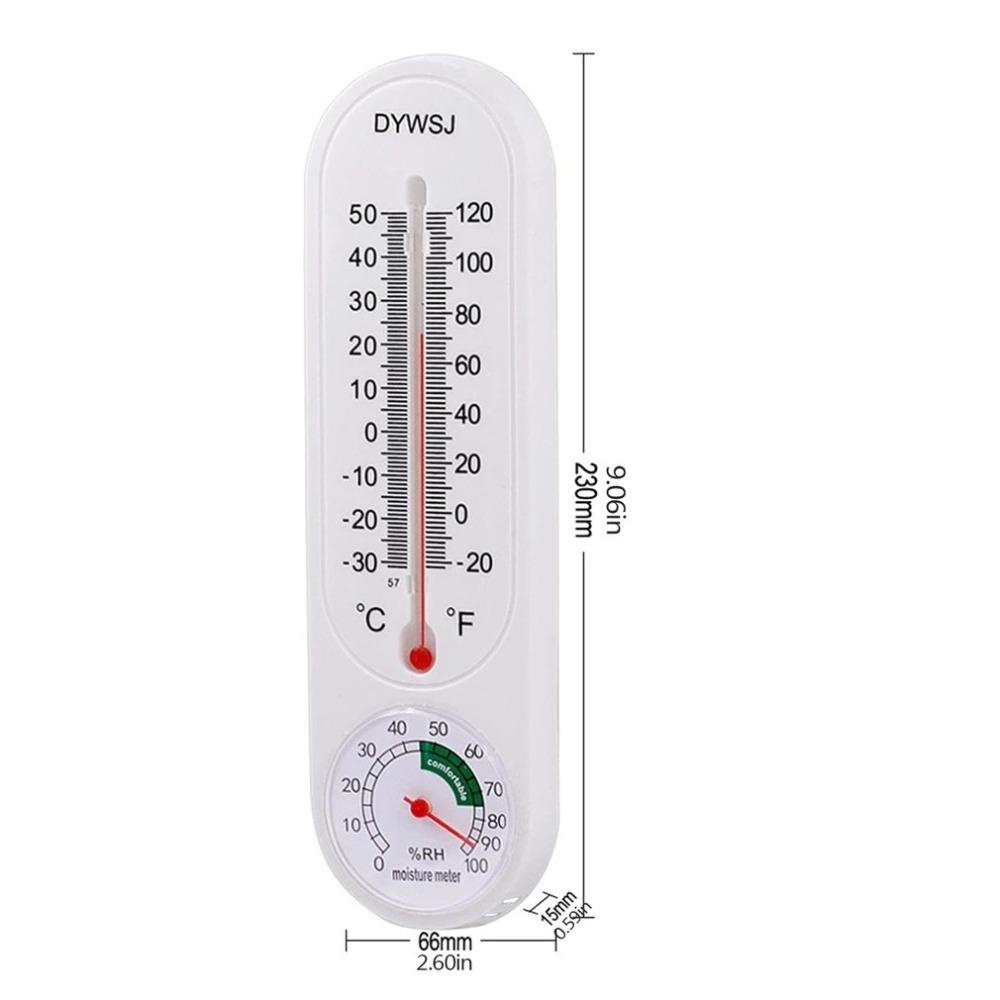 Lanfy Termometer Gantung Tempel Dinding Pengukur Suhu Elektronik Temperature Monitor Thermometer Hygrometer Humidity Gauge Humidity Meter Sensor Pengukur Suhu Kelembaban