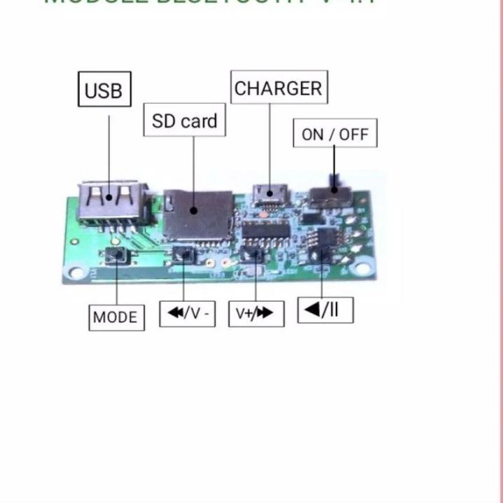 TMA463 Kit modul mp3 bluetooth + fm radio/pcb drive speaker bluetooth/modul spiker/mesin modul blutu