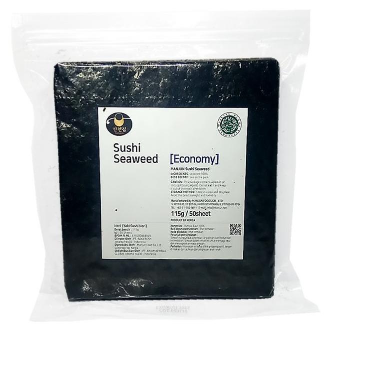 

← Manjun Yaki Sushi Nori Ekonomi 115gr 50 Lembar ✭