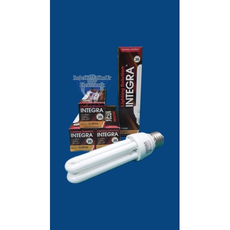 INTEGRA 2U 20Watt/Lampu Lilin 2Jari