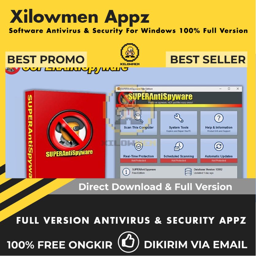 [Full Version] SUPERAntiSpyware Pro Security Lifetime Win OS