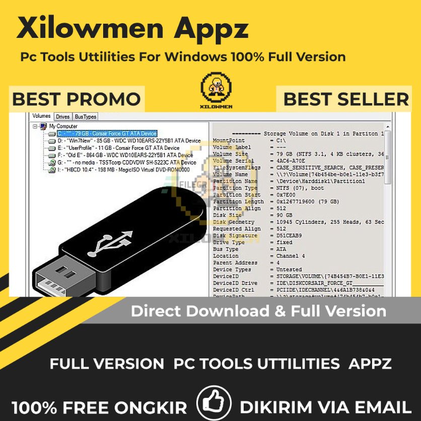 [Full Version] USB Drive Letter Manager (USBDLM) Pro PC Tools Software Utilities Lifetime Win OS