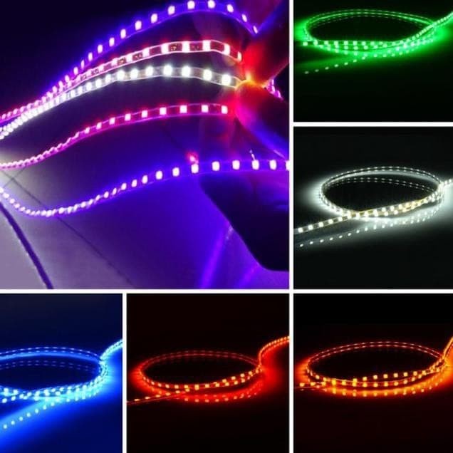 Lampu LED Strip Cumi 45 CM Flexible Alis Kolong Interior Waterproof