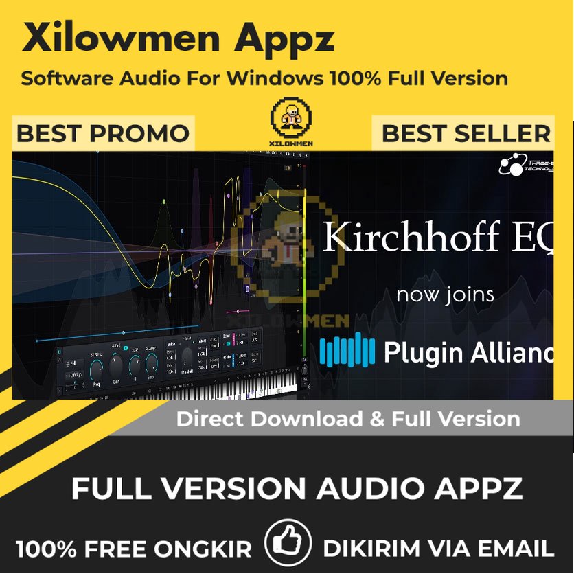 [Full Version] Three-Body Technology Kirchhoff-EQ Pro Lifetime Audio Software WIN OS