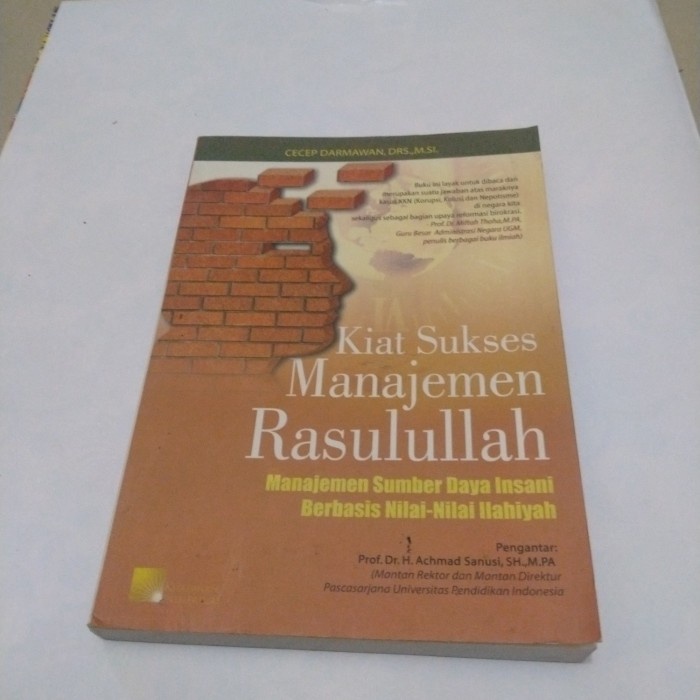 Buku Kiat Sukses Manajemen Rasulullah