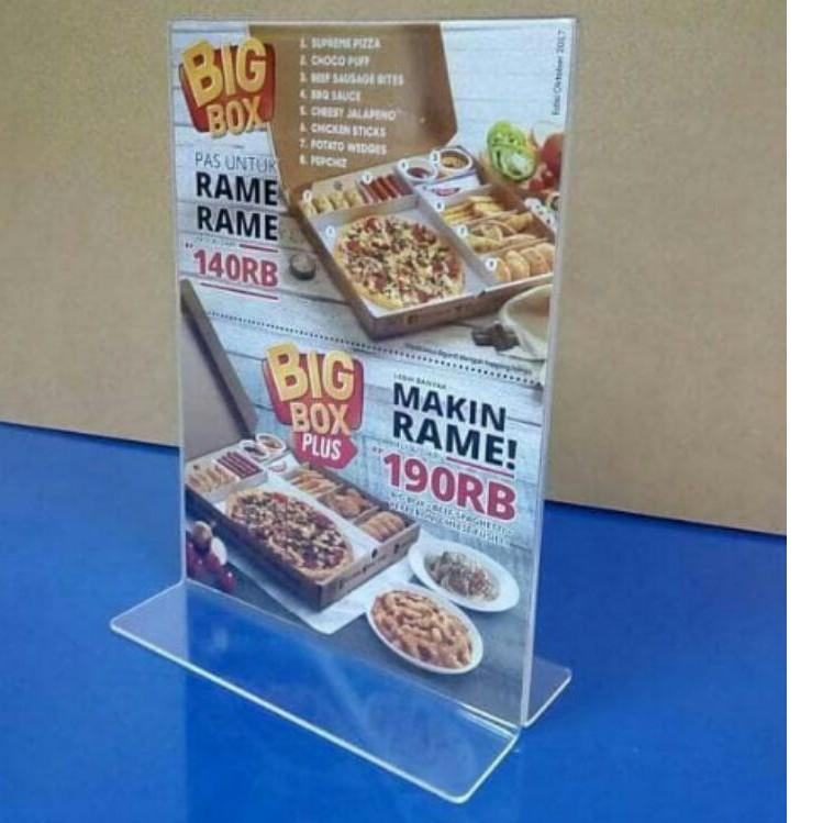 

Ready Terpopuler akrilik display A5