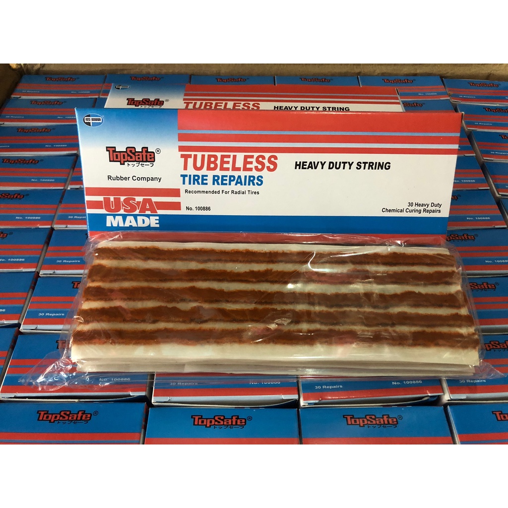 KARET TAMBAL CACING TOP SAFE TUBLES ANTI BOCOR BAN TUBLES USA MADE