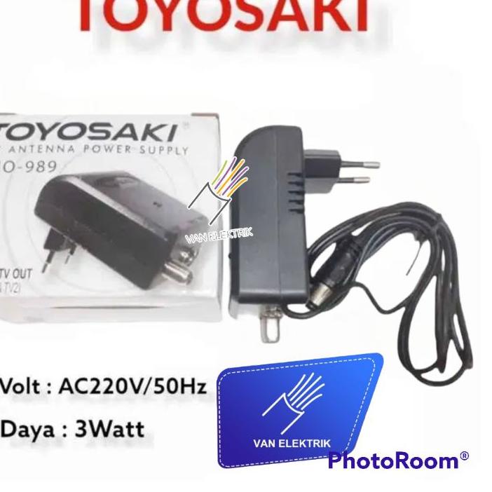➦ Adaptor Antena Toyosaki AIO - 989/ Booster antena AIO ▲