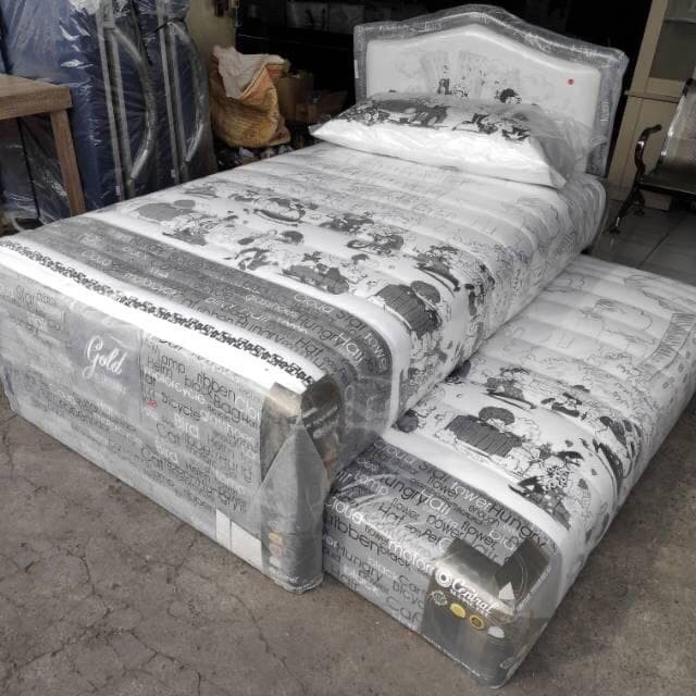 Set 2in1 Springbed Central Bigmama HB Orlando ukuran 120x200