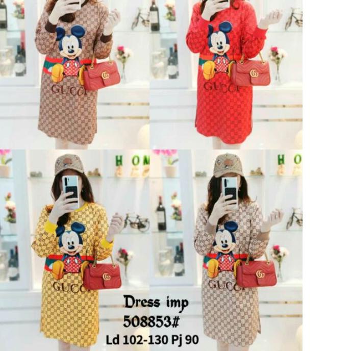 ➶ TUNIK MICKEY  KAOS PREMIUM  IMPORT # ✬