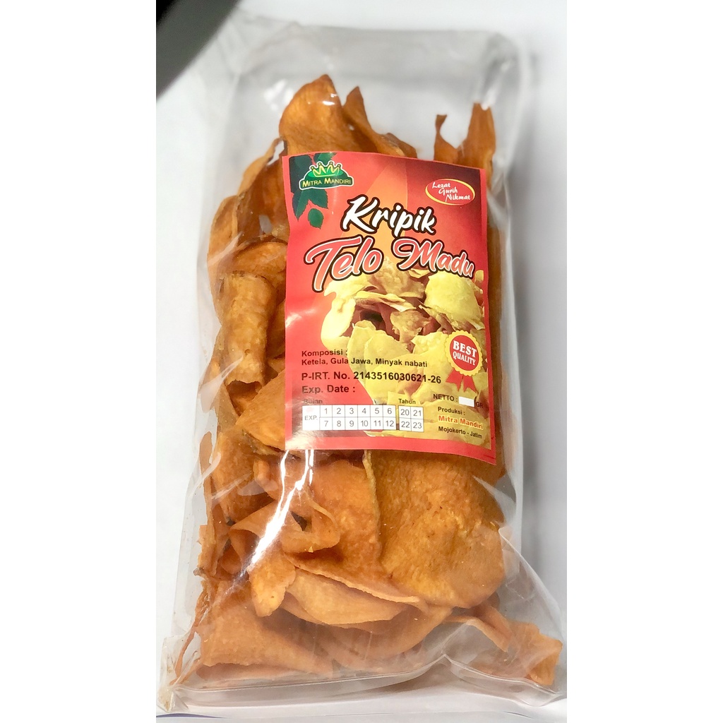 

Keripik Ubi Madu Tanggung 150gr