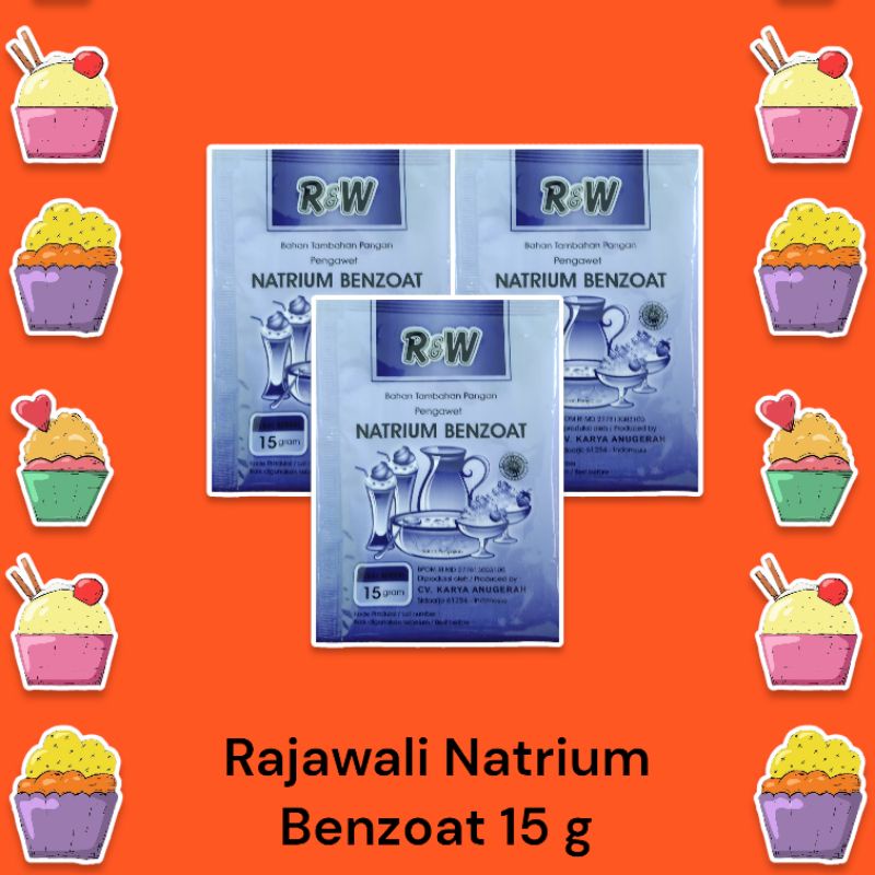 

Rajawali Natrium Benzoat 15 gram / Natrium Benzoat, murah berkualitas