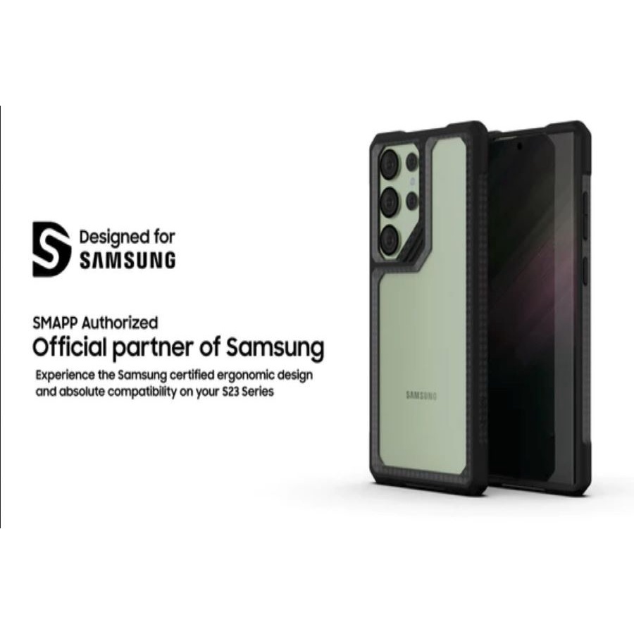 Whitestone Diamond Bumper Case for Samsung S23 Ultra Official Samsung