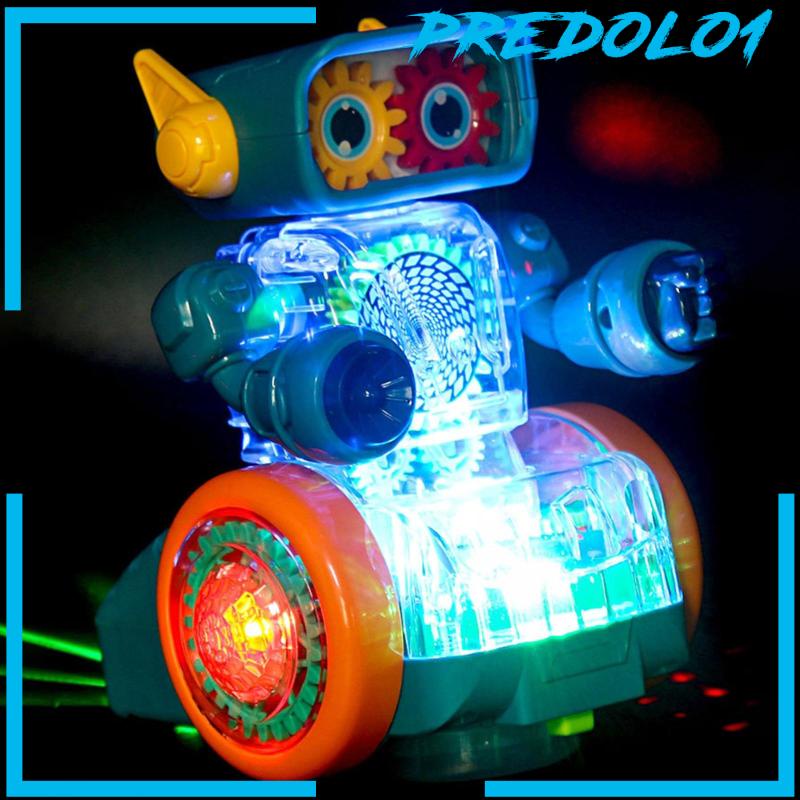 [Predolo1] Mainan Robot Gear Mekanik Dengan Lighting Dengan Moving Gears Untuk Hadiah Liburan