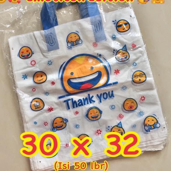 

Harga Bulan Ini Kantong Plastik Soft Handle/Softhandle Shopping Bag Motif Emoji 30x32