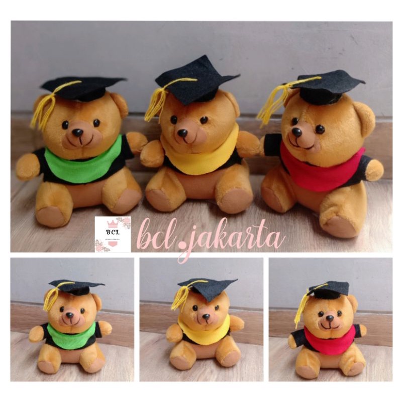 BONEKA BEAR KECIL / BONEKA BEAR WISUDA / BONEKA CAPIT