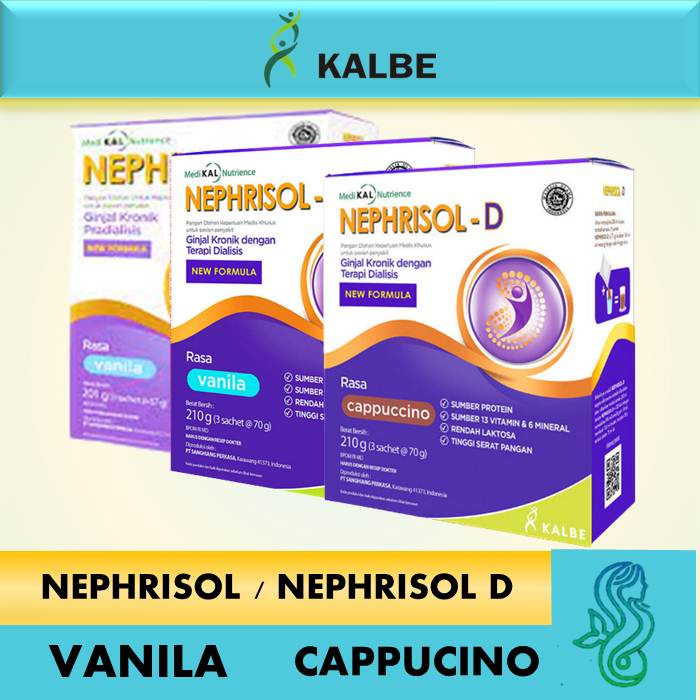 

Nephrisol D Vanila 210GR