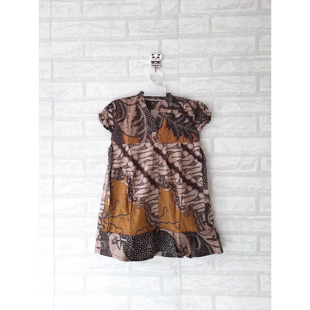 dress batik anak