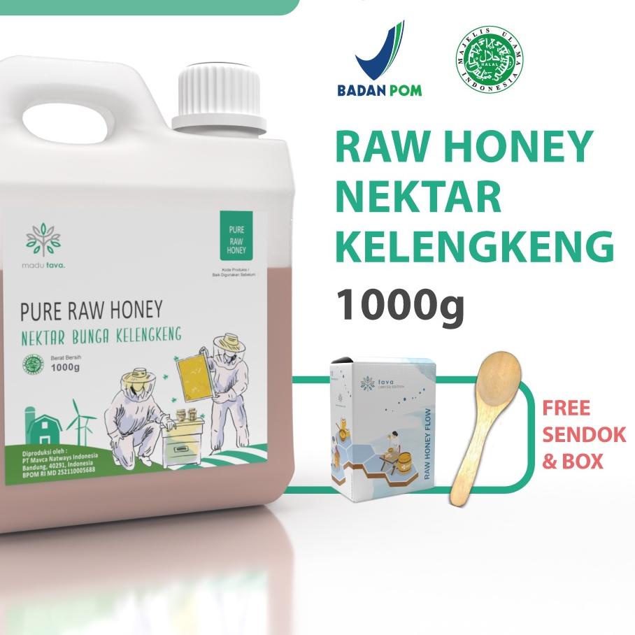 

➢ Murni Asli Tava Nektar Kelengkeng 1kg Grade A 100% Alami Pure Natural Raw Honey ♝