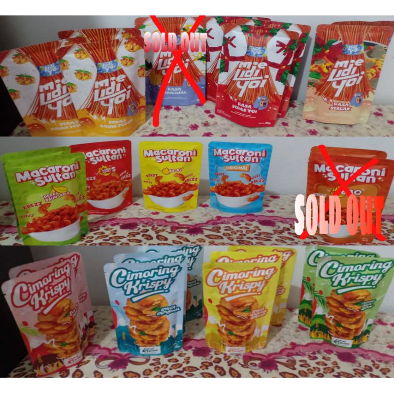 

PROMO Mie Lidi YOI, Macaroni Sultan, Cimoring Krispy beli 4 gratis 1