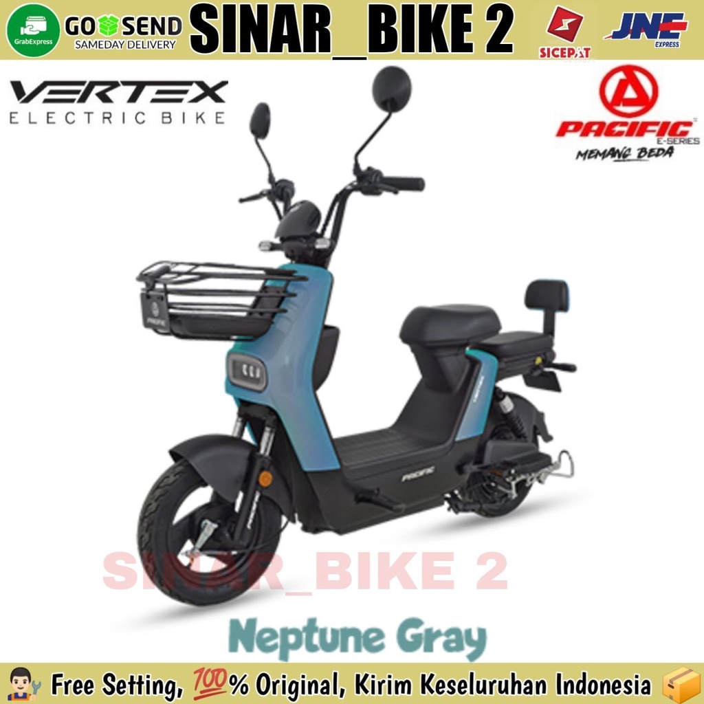 Sepeda Listrik PACIFIC VERTEX Electric E Bike 650 Watt