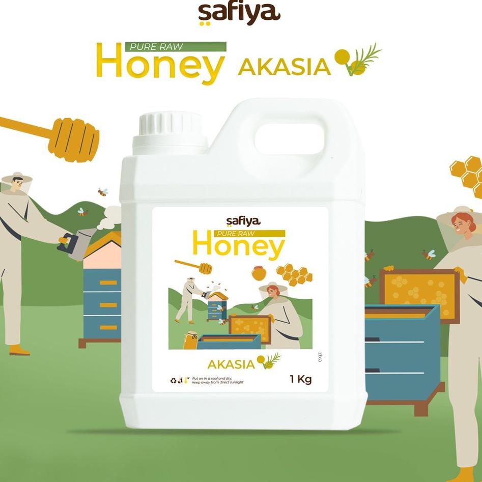 

▲ Murni Akasia 1 Kg Series Raw Honey Asli Safiya Food ✴