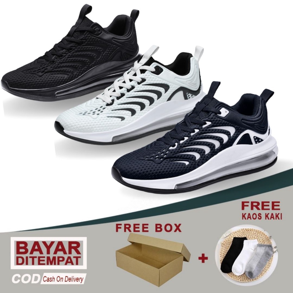 [ESSE] Sepatu Sneakers Pria Running Gym Ex-02