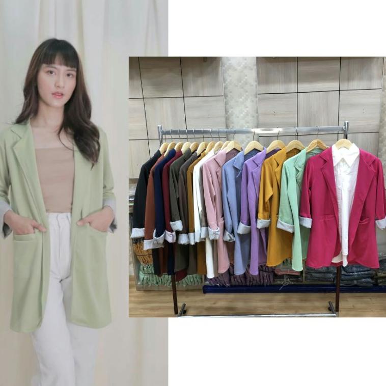 Best Seller BLAZER WANITA KOREA BLAZER KOREA SET PANJANG FORMAL MURAH BLEZER WANITA KOREA BLEZER KEK