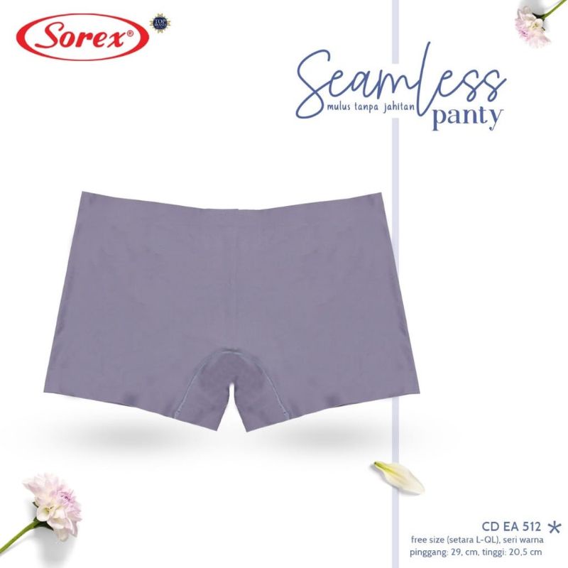 CD Wanita Boxer Seamless Sorex EA 512 Anti  Nyemplak