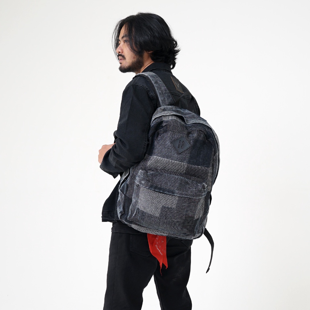 Whoopculture &quot;Hemlock&quot; Backpack Wash Denim