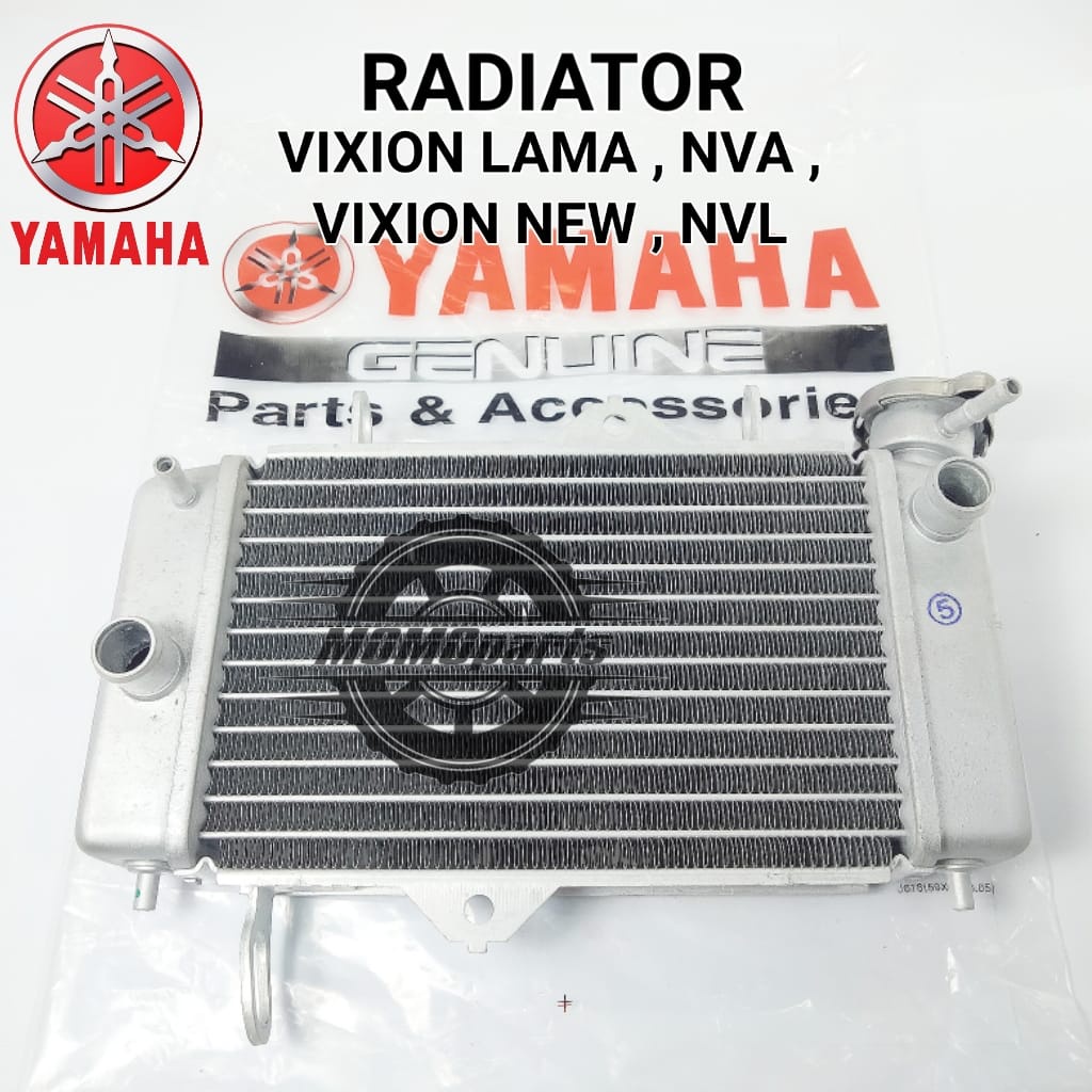 ORIGINAL RADIATOR COOLANT ASSY YAMAHA VIXION OLD LAMA VIXION NEW BARU NVA NVL KUALITAS ASLI YGP ORI 