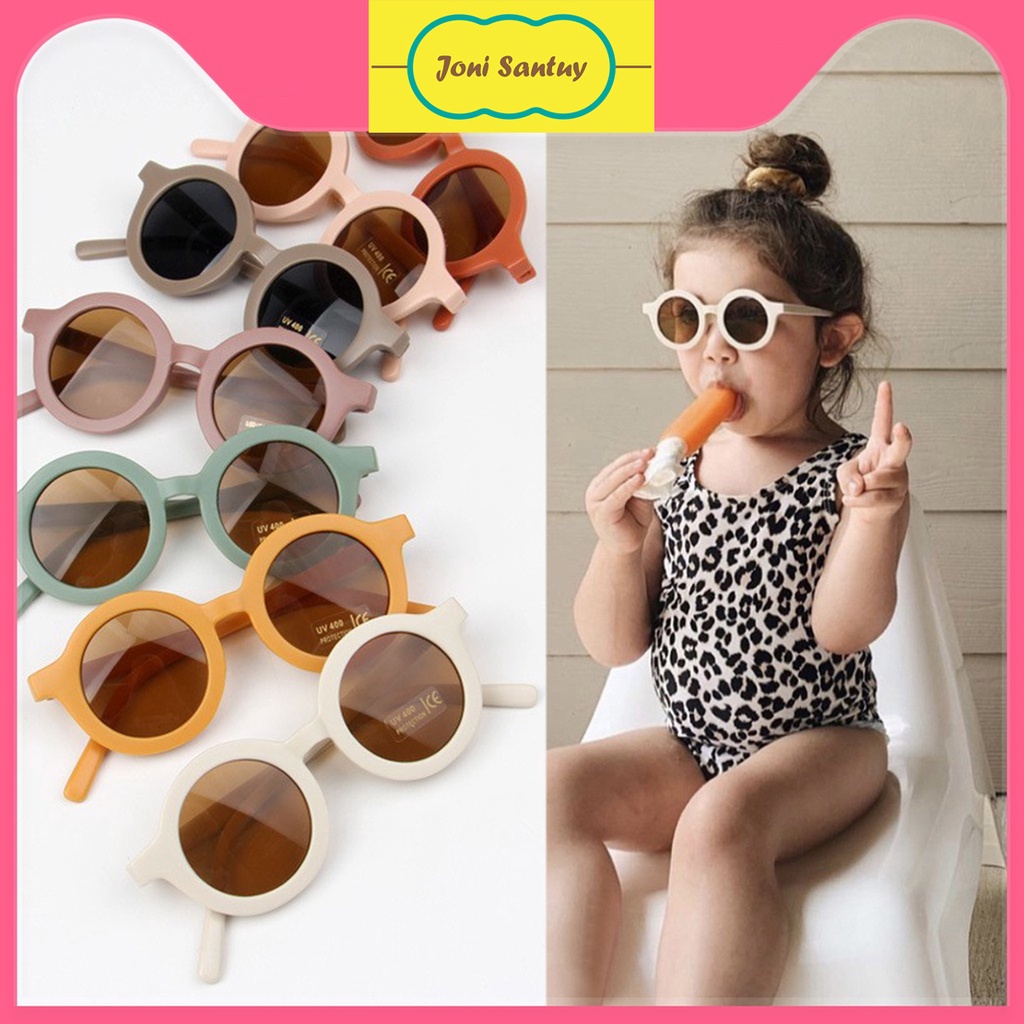 ( BISA BAYAR DITEMPAT ) Promo Kacamata Anak New Trend Fashion Anak Terbaru / kacamata hitam High Quality Import Kacamata Fashion