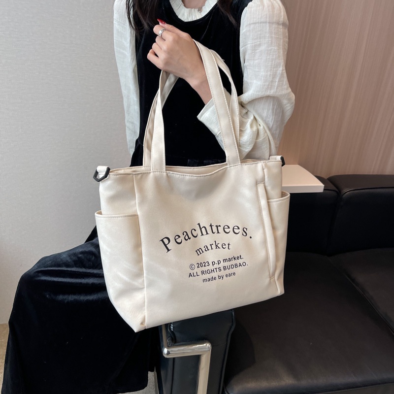 MB / Tas Selempang Bahu Wanita Fashion Bahan Kanvas Kekinian W05