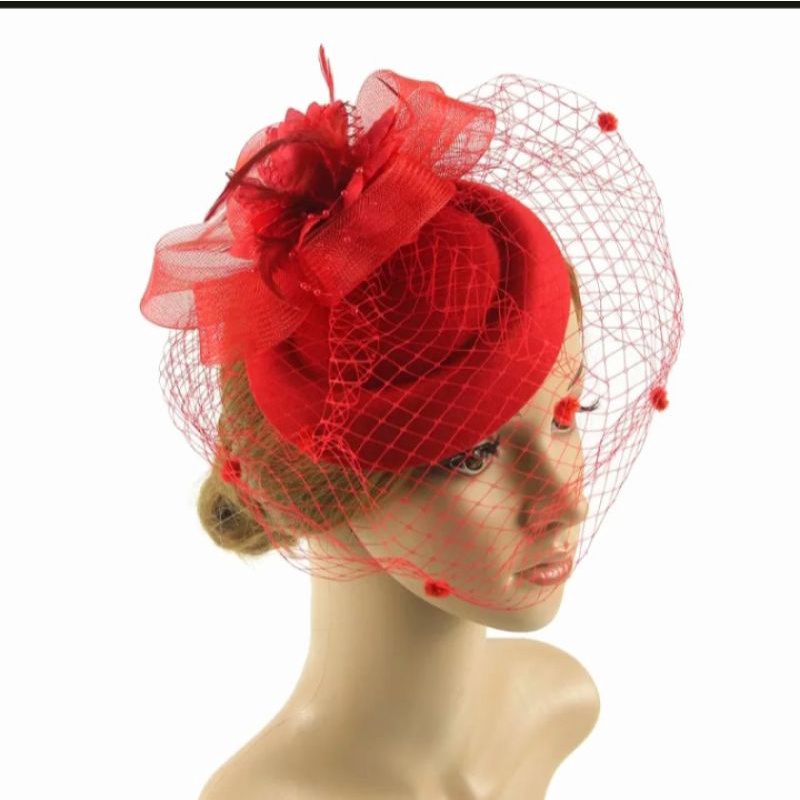 Jepit Jala Fascinator-Headpiece jala Fashion Wanita