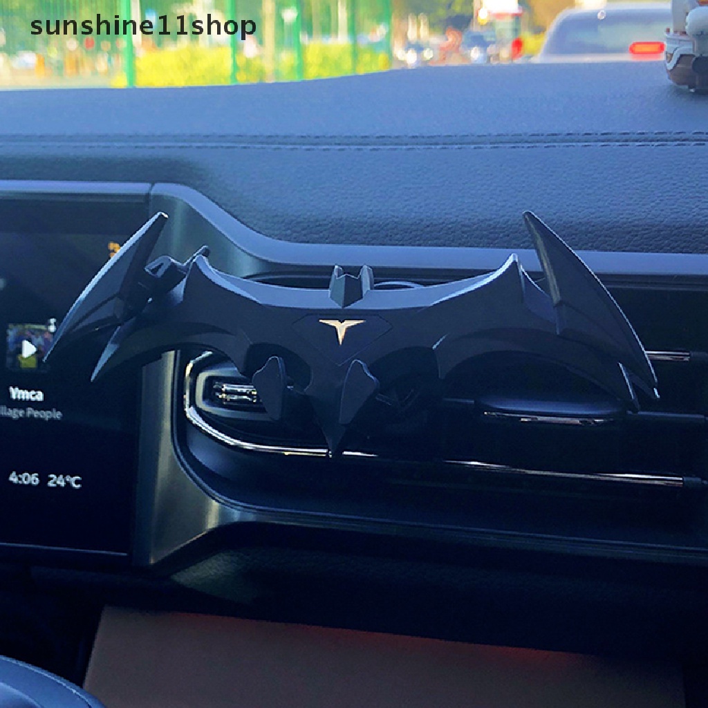 Sho Berbentuk Kelelawar Gravity Buckle Type Car Phone Holder Outlet Udara Dukungan Navigasi N