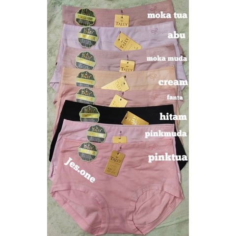 TALLY 3088 Celana Dalam Polos High waist TOKO KEANULOVA