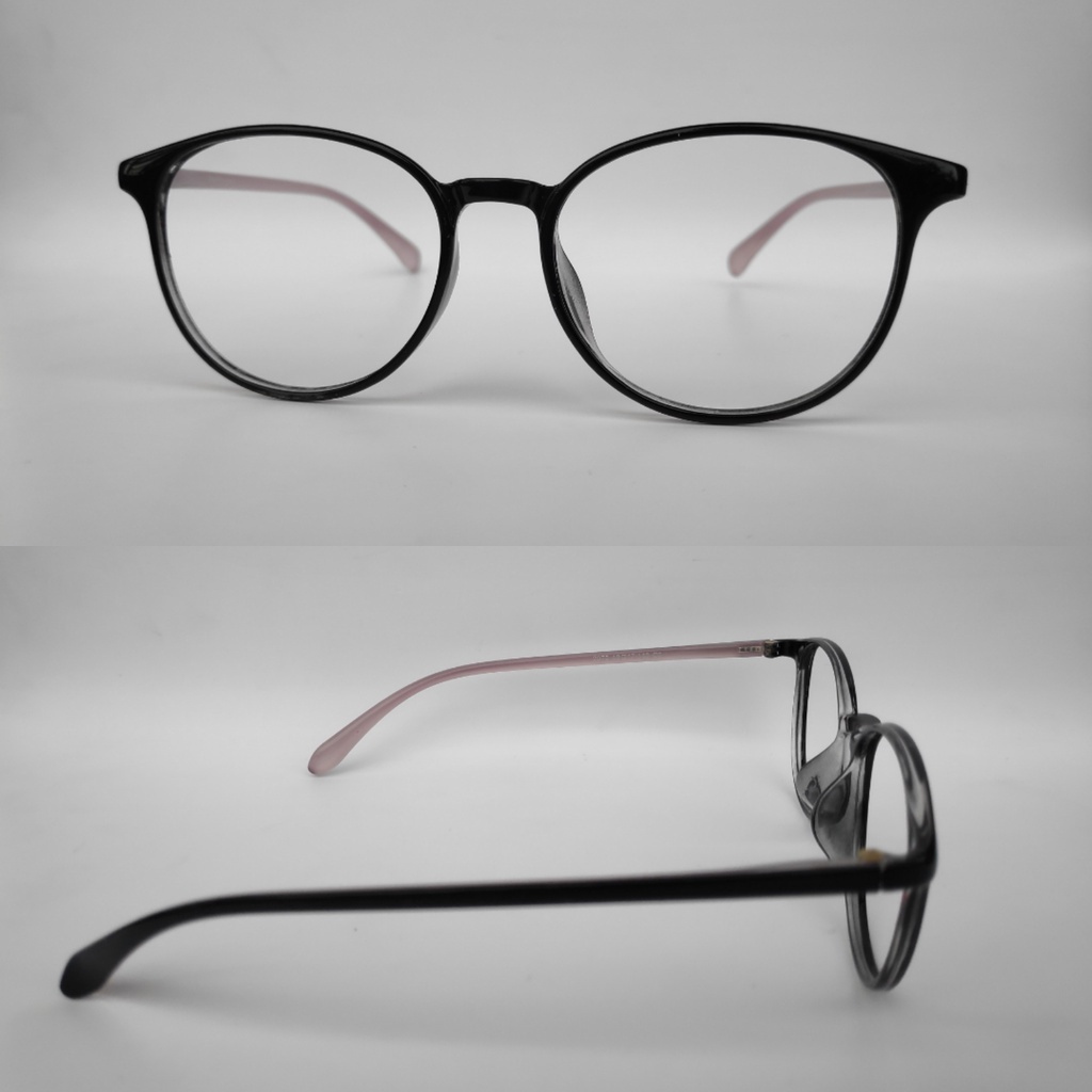 Kacamata 2079 Lensa ANTI BLUERAY BLUECROMIC Kacamata Murah Anti Radiasi Kaca Mata Minus Wanita Pria / Eyeglass / BS