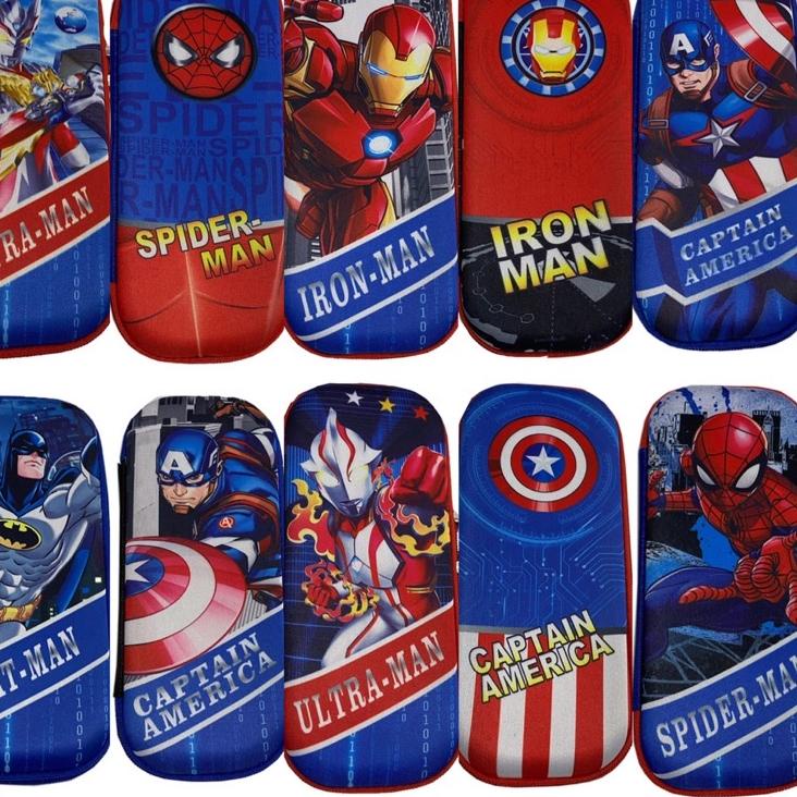

Penjualan Favorit kotak pensil superhero import tempat pensil anak cowok hardcase