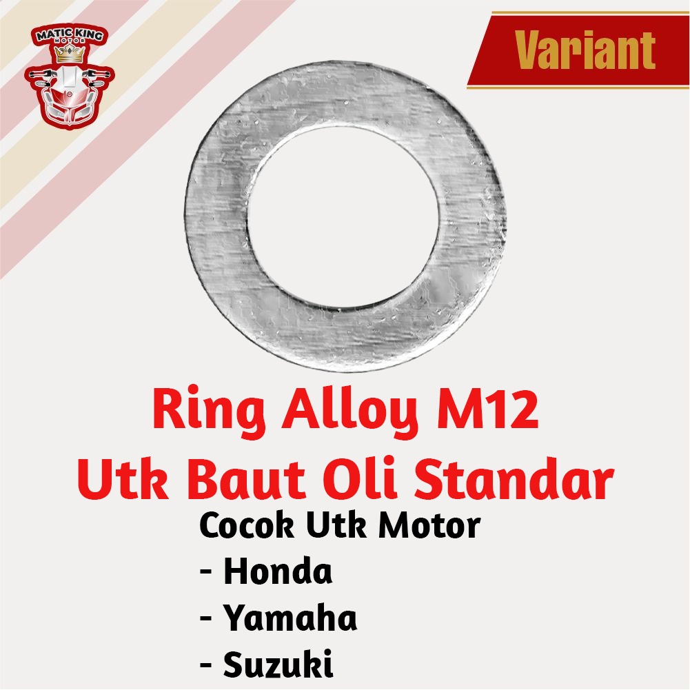 Ring baut oli mesin bawah Oversize M14 Beat Vario Mio Scoopy Nmax Aerox Lexi Grand Supra Jupiter Z Vixion Satria Fu