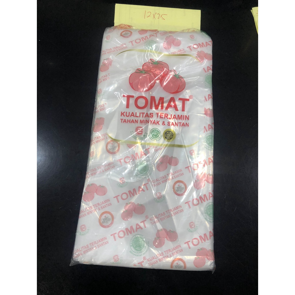 PLASTIK ES PE TOMAT UNTUK MINYAK SANTAN GULA