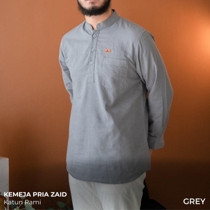 Baju Koko Kemko Gamis Kemeja Kantor Pria Dewasa Premium