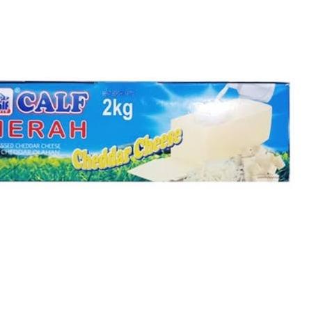 

❀ Keju Calf Merah Cheddar 2KG ™