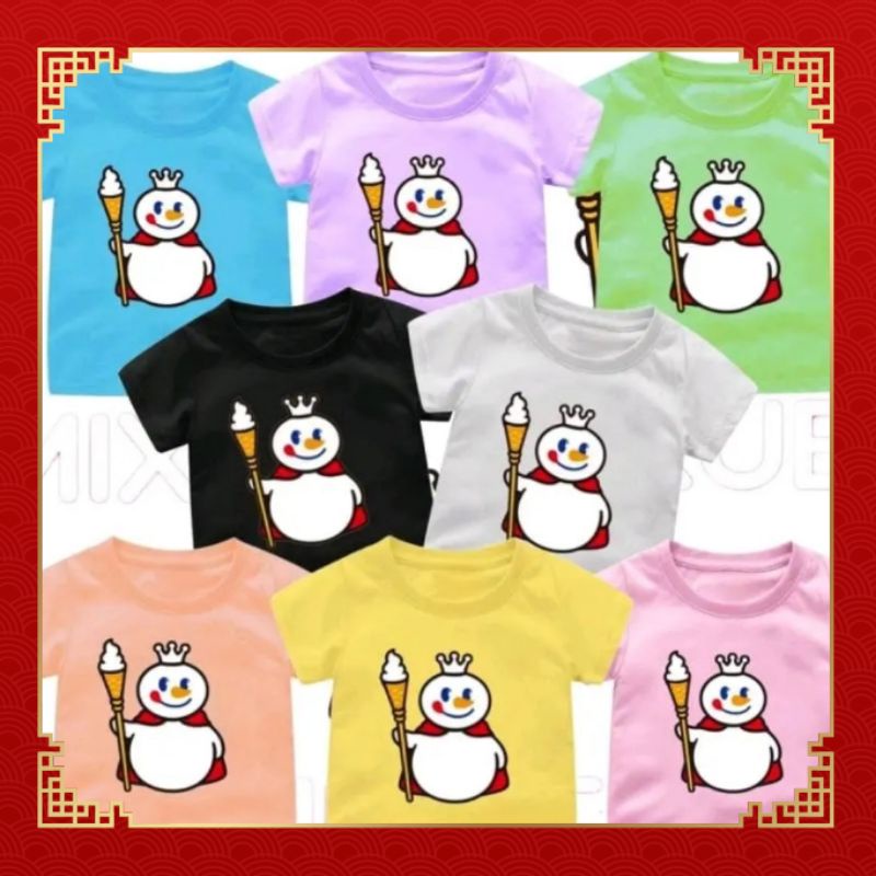 KAOS ANAK MIXUE ICE CREAM/TSHIRT KIDS ICE CREAM MIXUE PREMIUM