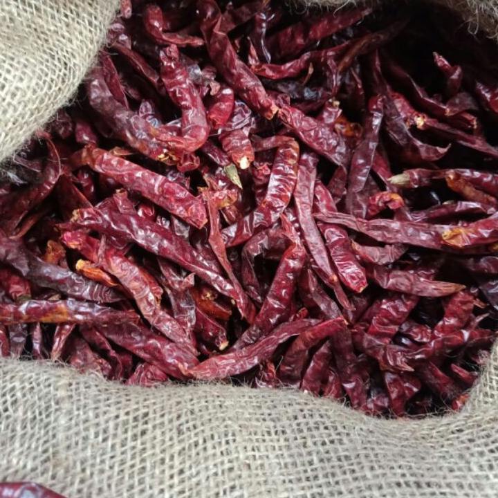 

NEW |KSH|Cabe merah kering rawit cabe rawit teja super pedas Cabe Teja Ori 1kg tanpa tangkai